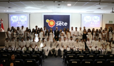 Ensino médio+: Estudantes celebram última etapa de conclusão do 3° ano com celebração e entrega de certificado