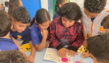 Cultura Maker no Fundamental I: alunos confeccionam lupa para caça ao tesouro